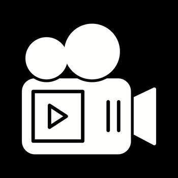 icono de vector de camara