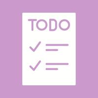 To do List Vector Icon