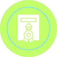 Certificate Vector Icon
