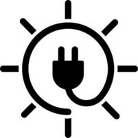 icono de vector de electricidad