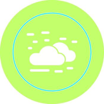 icono de vector de nube