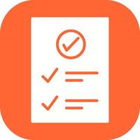 Check Up List Vector Icon