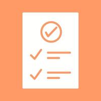 Check Up List Vector Icon