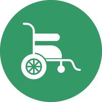 Wheelchair Vector Icon