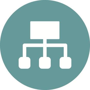 Flowchart Vector Icon