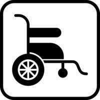 Wheelchair Vector Icon