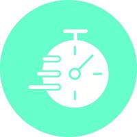 icono de vector de tiempo flexible