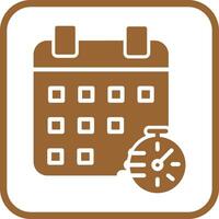 Timetable Vector Icon