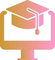 Online Education Vector Icon