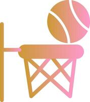 icono de vector de baloncesto