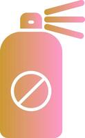 Pesticide Bottle Vector Icon