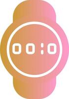 icono de vector de reloj deportivo