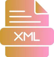 XML Vector Icon