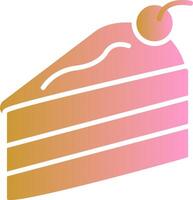 Cake Slice Vector Icon