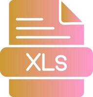 icono de vector xls