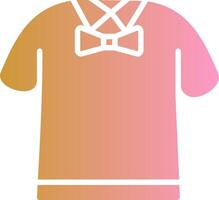 Shirt with Bow Vector Icon