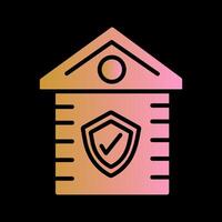 House Shield Vector Icon