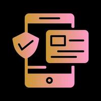 Secure Transactions Vector Icon