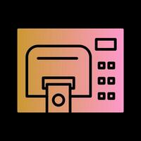 ATM Service Vector Icon