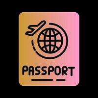 Passport Vector Icon