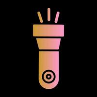 Flashlight Vector Icon