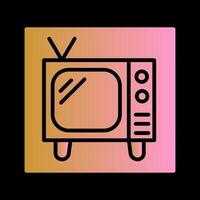 icono de vector de television