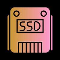 SSD Vector Icon