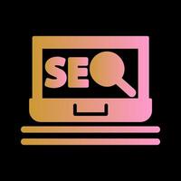 SEO Label Vector Icon