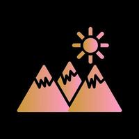 Mountain Vector Icon