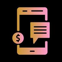 Money Talk Vector Icon