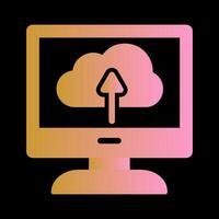 Cloud Backup Vector Icon