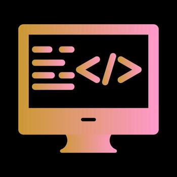 Coding Vector Icon