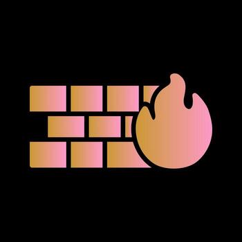Firewall Vector Icon