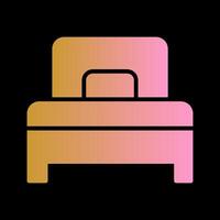 Single Bed Vector Icon