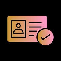 Authentication Vector Icon