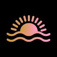 Sunrise Vector Icon