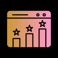 Website Ranking Vector Icon