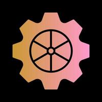 Wheel Vector Icon