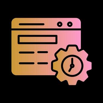 Speed Optimization Vector Icon