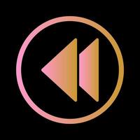 icono de vector anterior