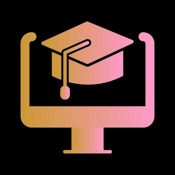 Elearning Vector Icon