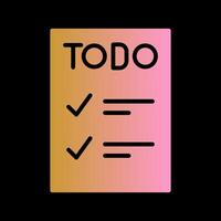 To do List Vector Icon