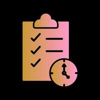 Time Management Vector Icon