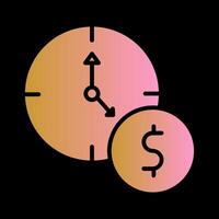 Time is Money Vector Icon