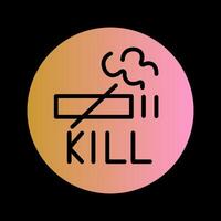 Smoking Kills Vector Icon