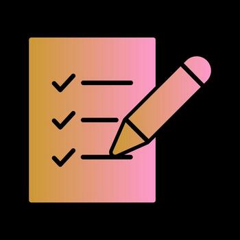 Write Vector Icon