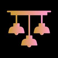Overhead Light Vector Icon