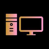 Desktop Vector Icon