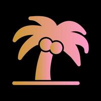 Coconut Tree Vector Icon