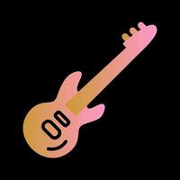 icono de vector de guitarra